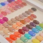 ネイルのカラーサンプル